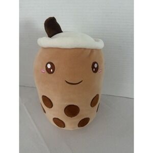 Rumi Life Brown Sugar Boba HK Milk Tea Toy Plush 10"